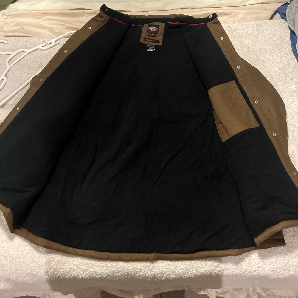 Dickies Dark Brown Shirt Jacket - Picture 5 of 5